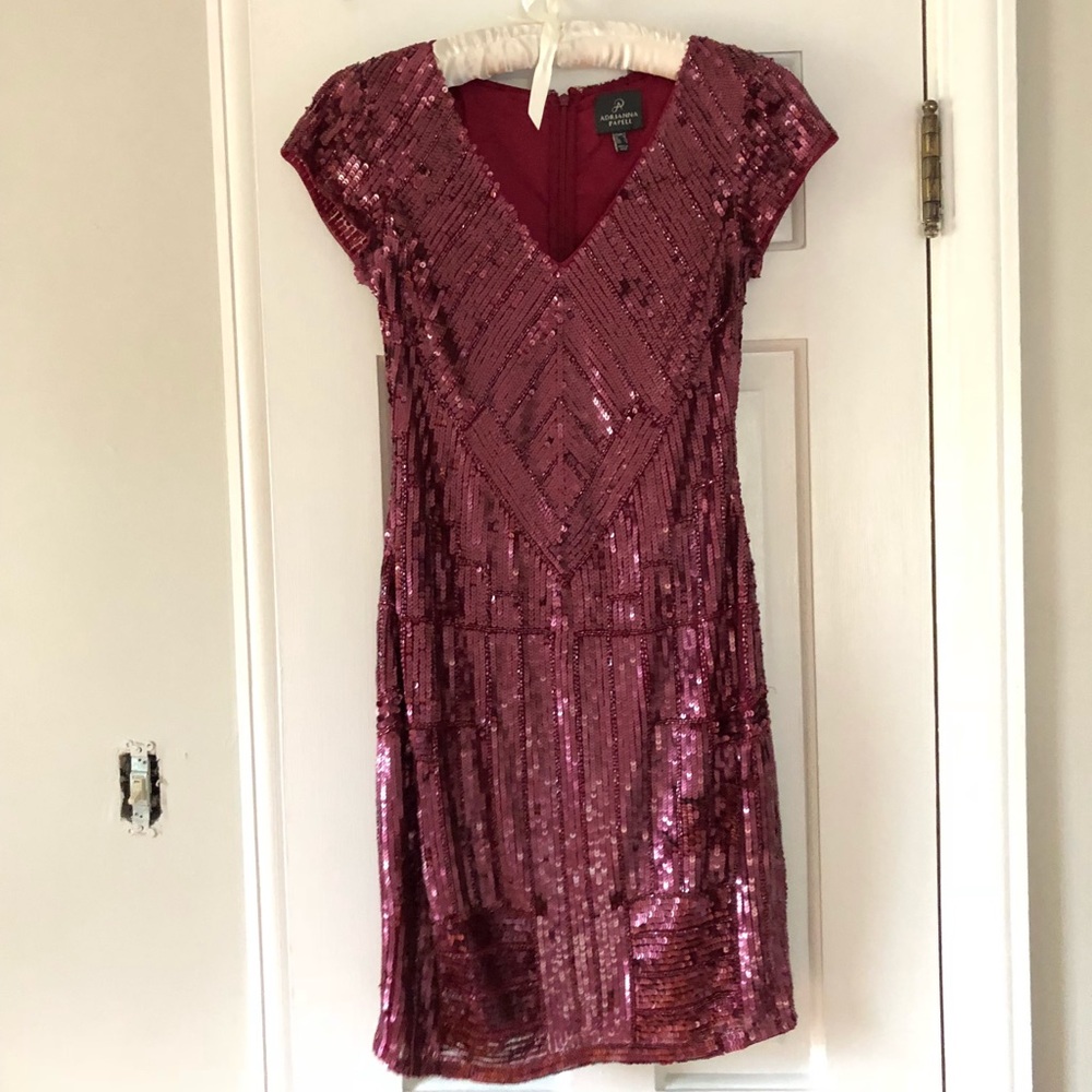 Event Dress- Cranberry